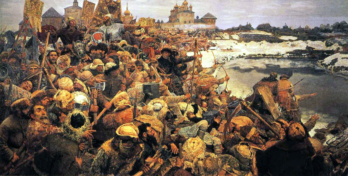 Гавриил Горелов. Битва Болотникова с царской армией