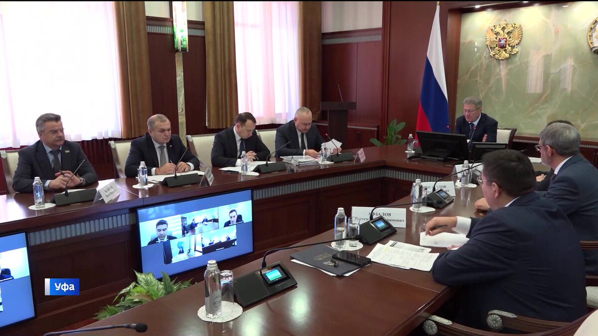    Глава Башкортостана и хоким Ташкентской области Узбекистана провели видеосовещание