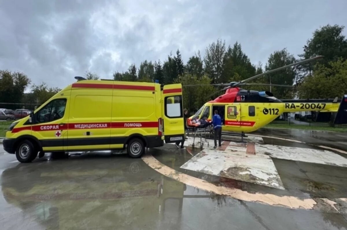    Ярославские вертолеты санавиации вылетали на вызов 47 раз за 2025 год