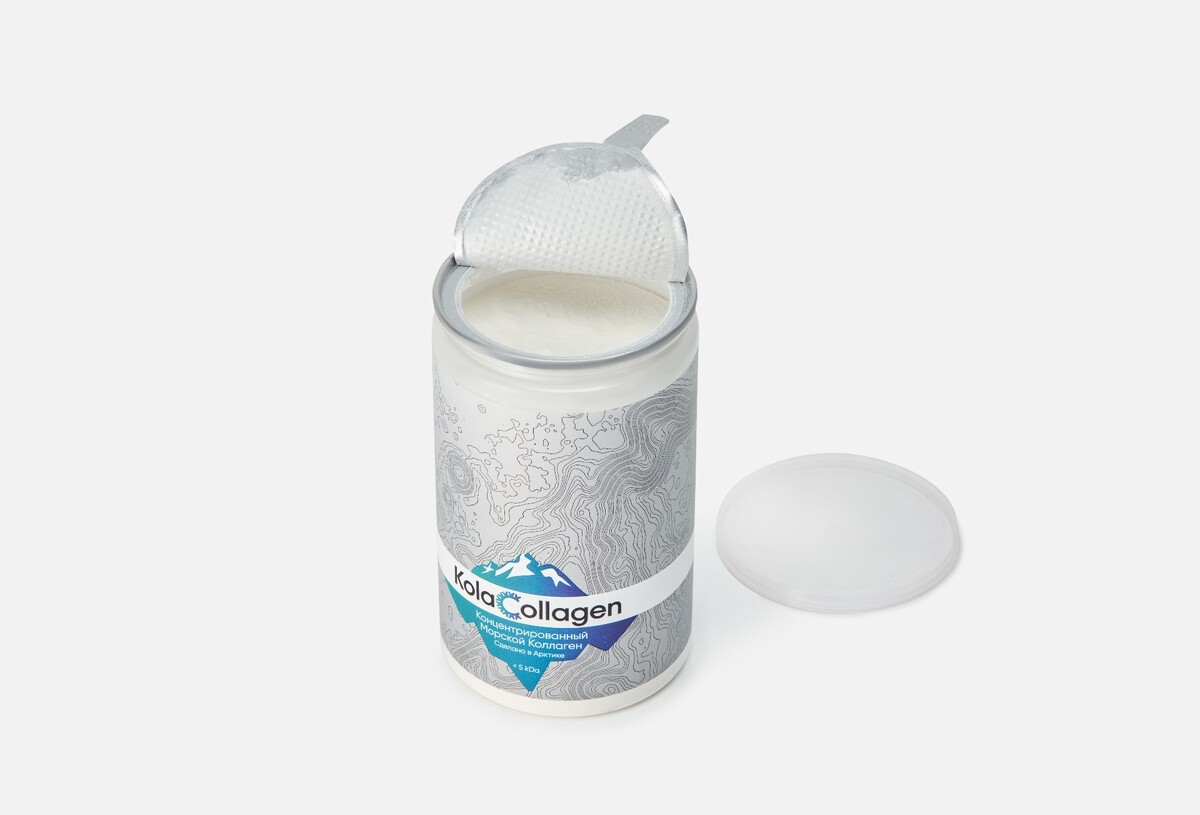 Морской коллаген «KolaCollagen» из дикой трески Баренцева моря. Поддержка кожи, суставов и волос — природным коллагеном без добавок