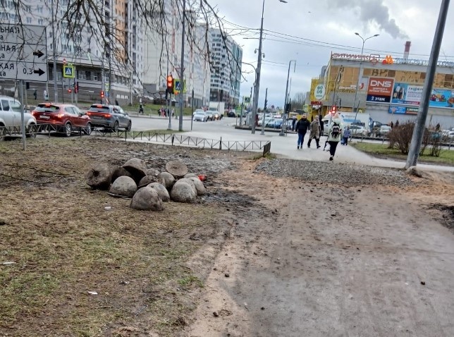 Город Колпино. Иллюстрация Надежды Сиротенко