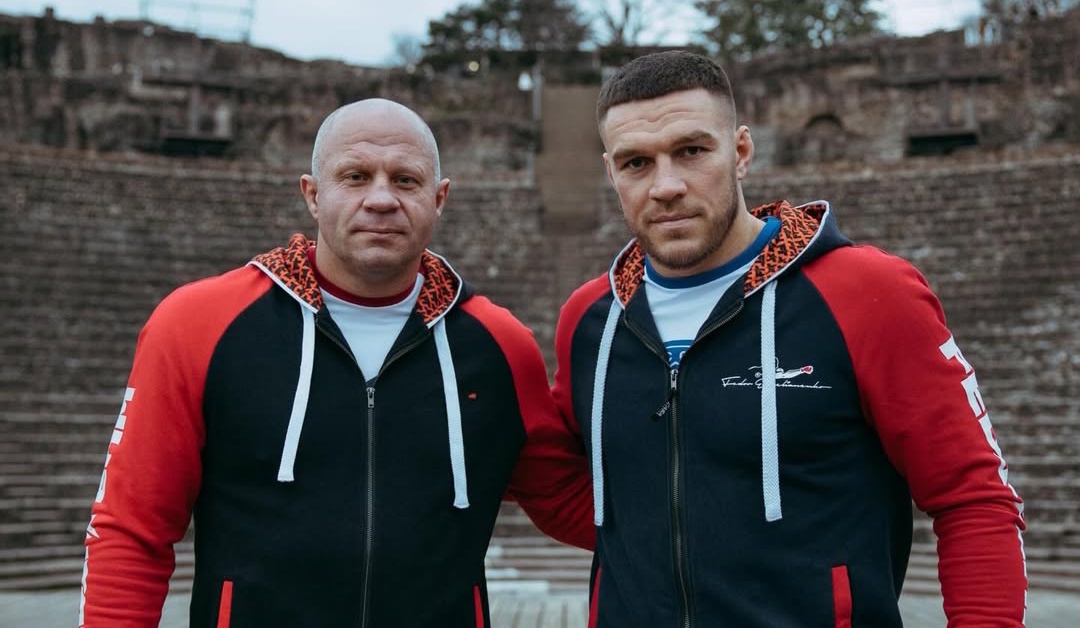    Федор Емельяненко и Вадим Немков. соцсети