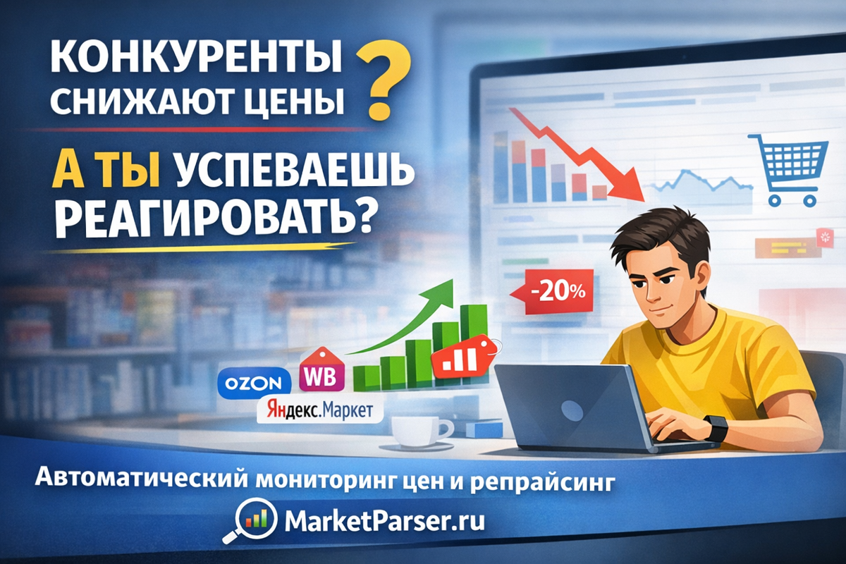 Конкуренты снижают цены. А ты успеваешь реагировать?