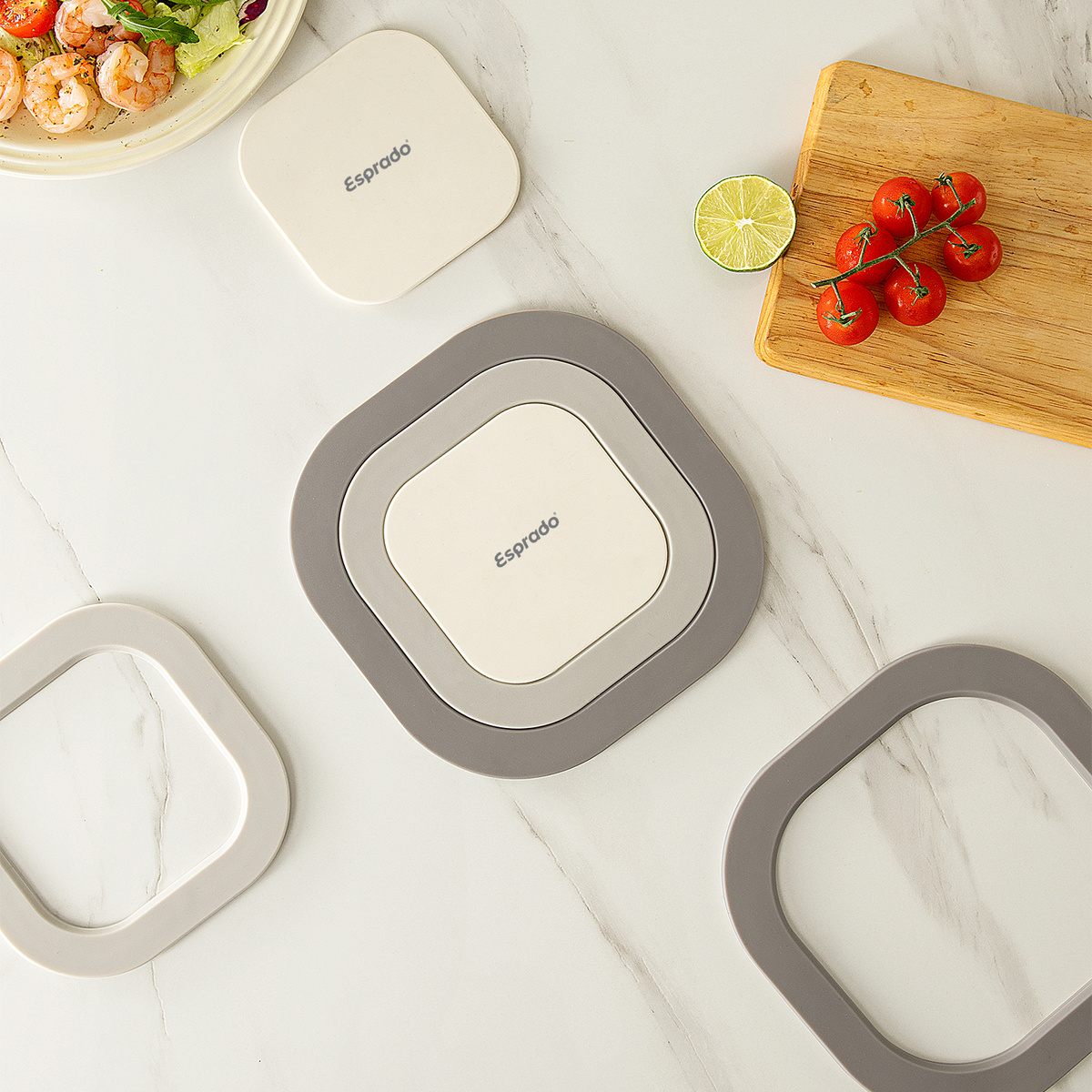 Подставки Crema отдельно друг от друга