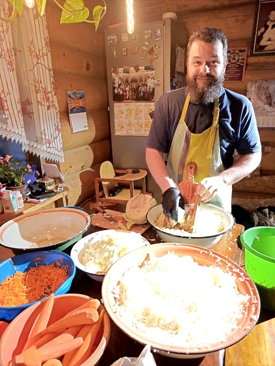 Капуста в процессе