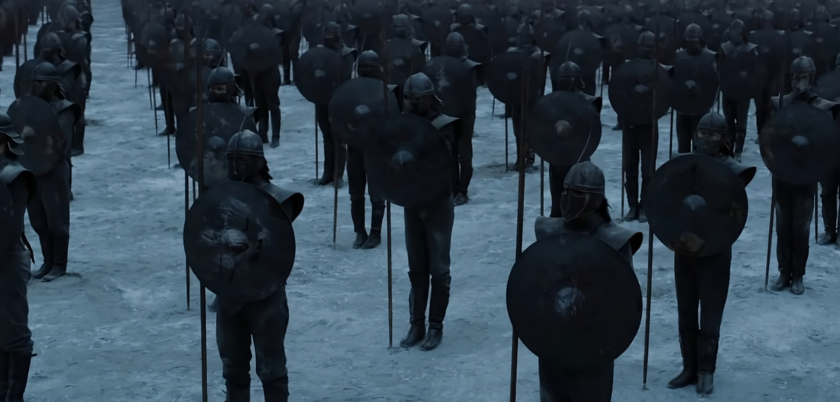                                                  Безупречные из "Игры престолов"