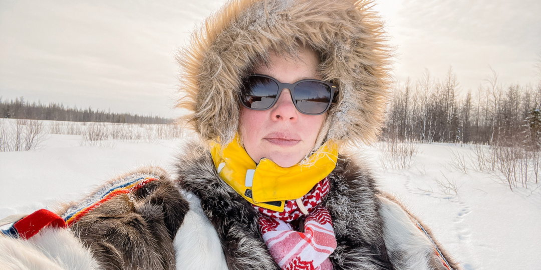 Как проходит день в стойбище оленеводов в -30С