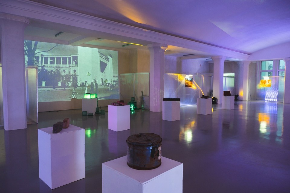    Выставка - о прошлом «Родины», о найденных здесь артефактах при строительстве. Фото: gov-murman.ru/