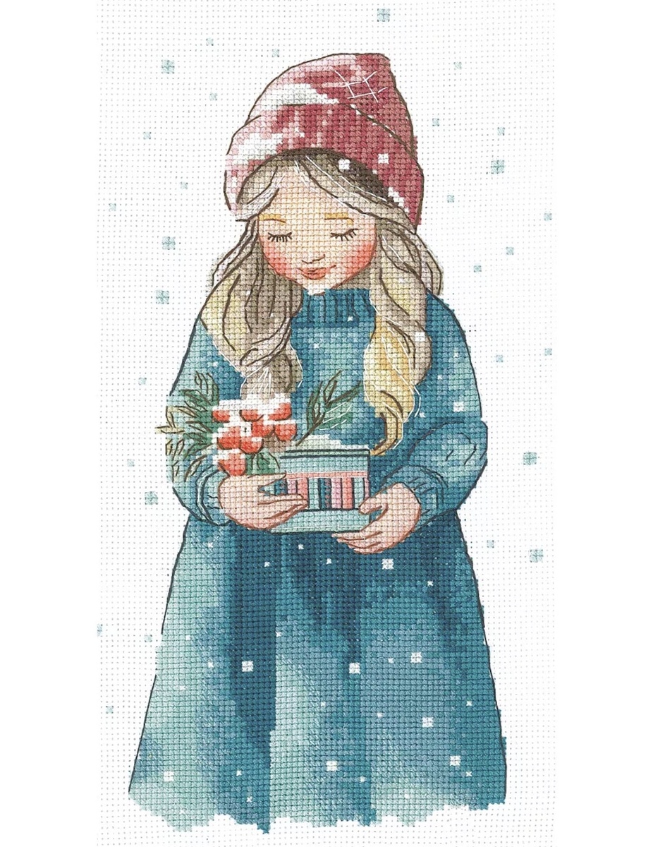 Вот такая девчушка должна получиться в итоге. 