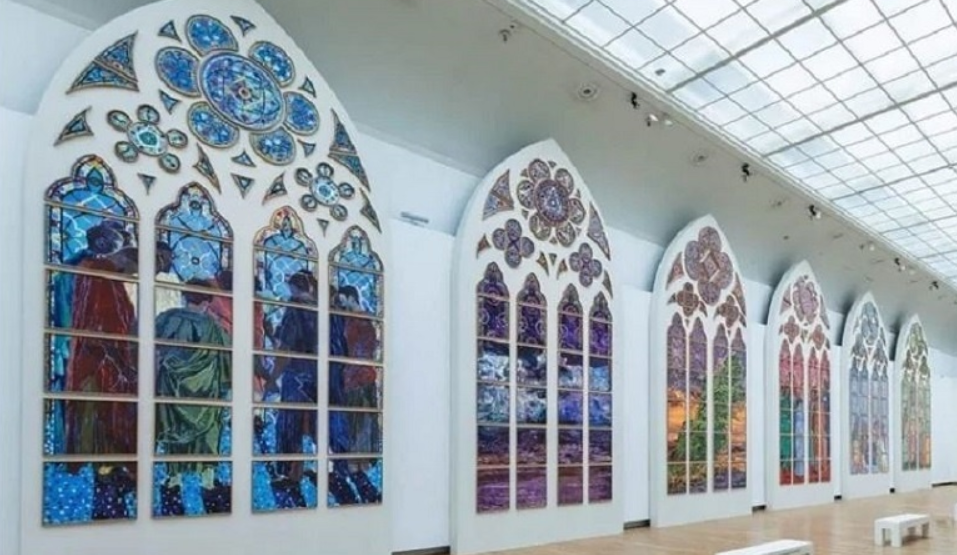 Новые витражи. Все фото взяты в открытом источнике в ЖЖ 