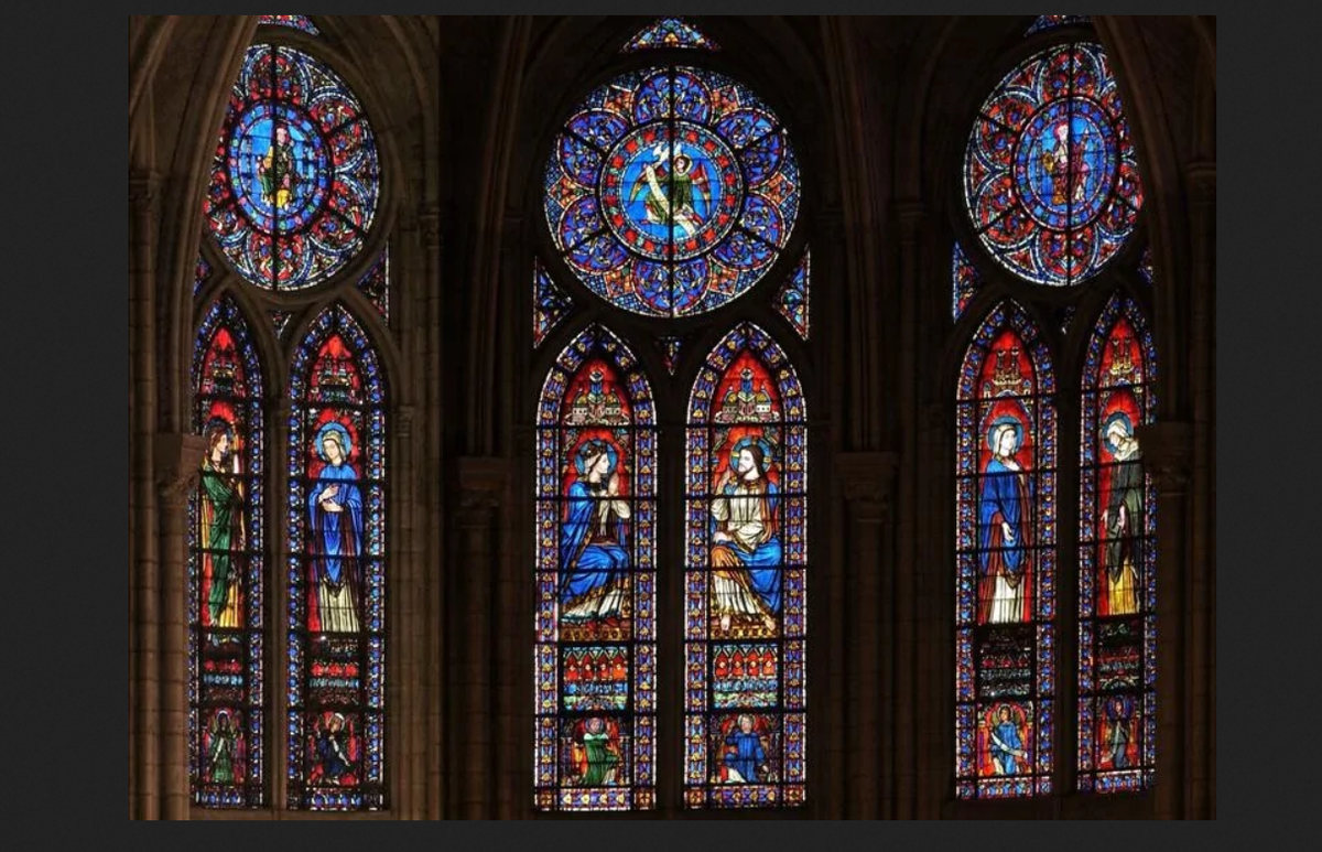 Старые витражи