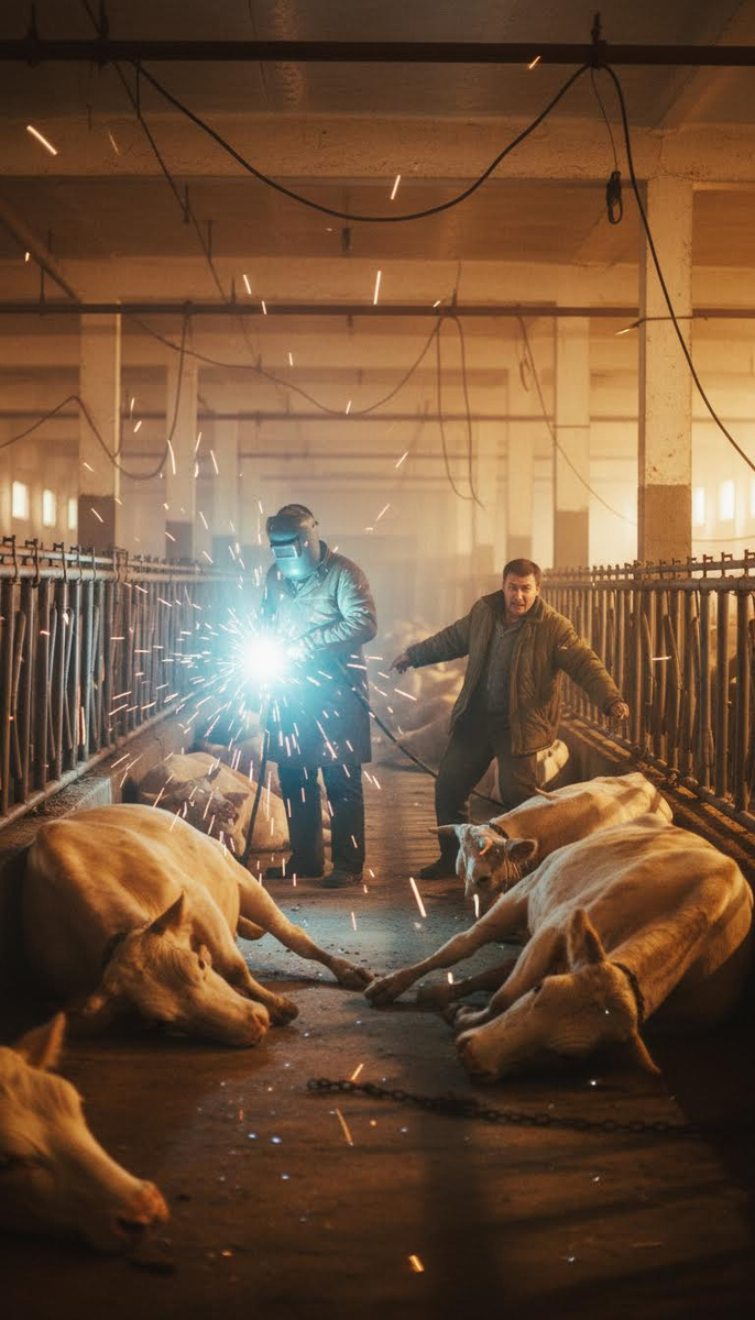 Подключил массу не к той трубе в коровнике: что произошло с 200 головами скота через секунду