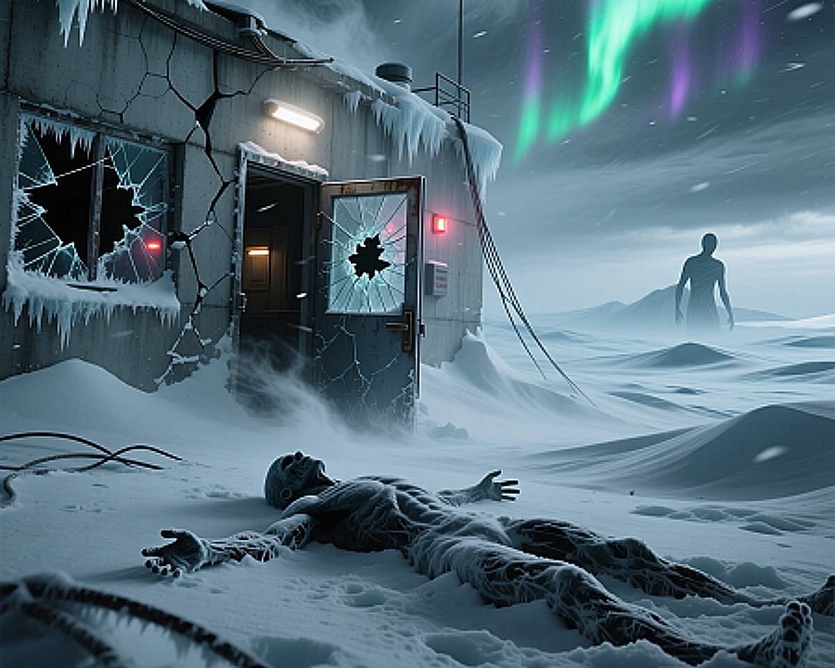 Полярная станция не шуми они придут. Часть 1- Страшные истории