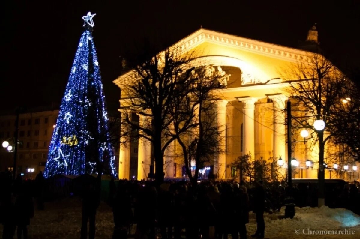    Новогодние гуляния.