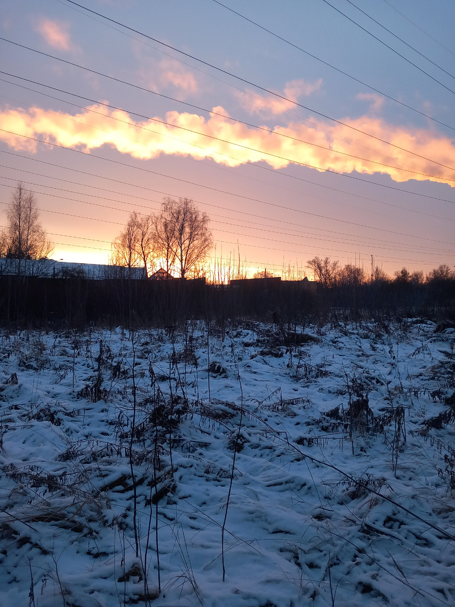 Рассвет в Зеленограде 🤗