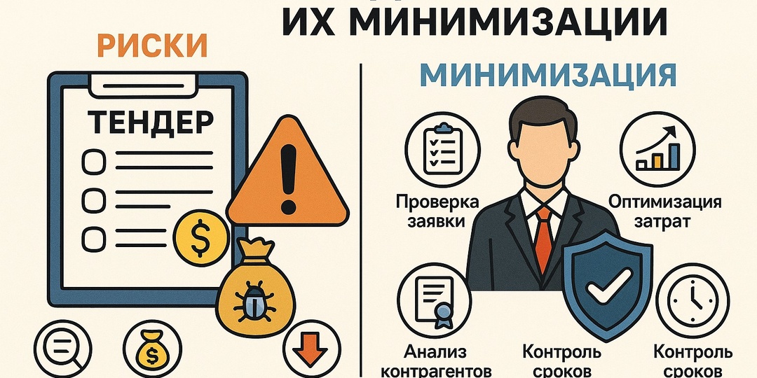 Риски в тендерах и способы их минимизации