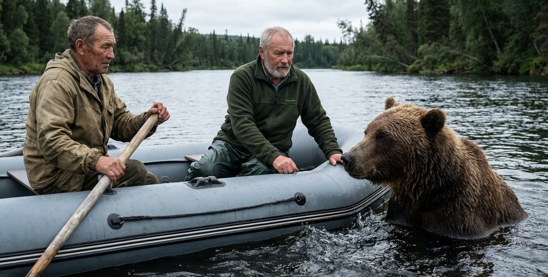 Медведица ревела и металась — она просила людей помочь