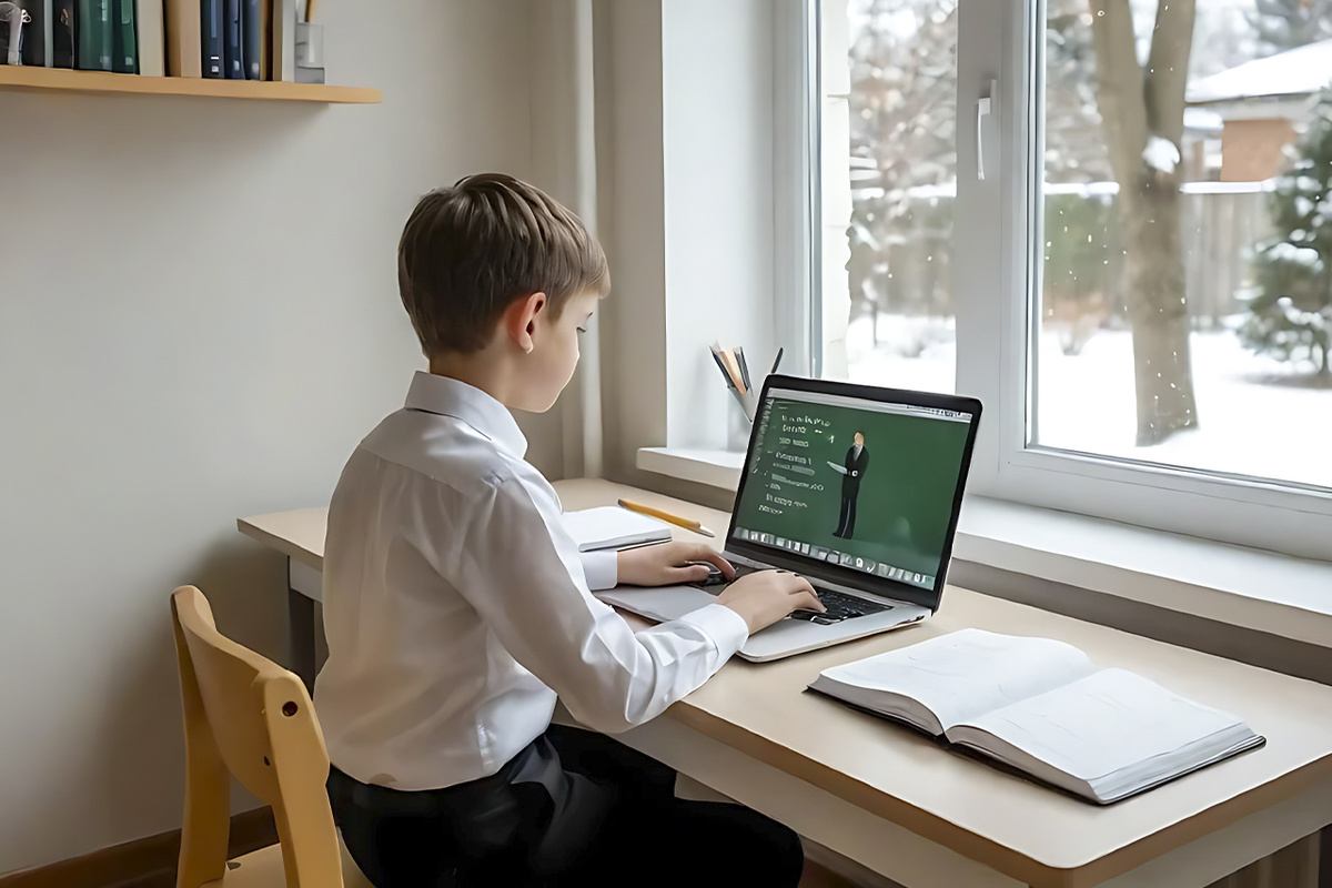 В Петербурге за неделю число классов на карантине из-за гриппа и ОРВИ выросло с 262 до 410.  Фото: Изображение сгенерировано с помощью ИИ / Маргарита Неклюдова