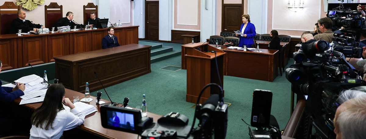    Рассмотрение жалобы на решения судов нпо иску о признании недействительной сделки о продаже квартиры певицы Ларисы Долиной в Верховном суде РФ. Автор фото: Михаил Терещенко/ТАСС