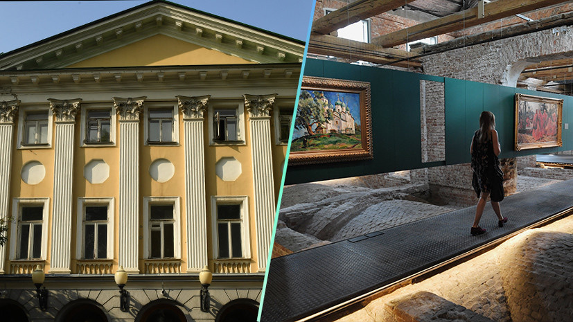     Всероссийский музей декоративного искусства / Музей архитектуры имени Щусева РИА Новости Владимир Вяткин