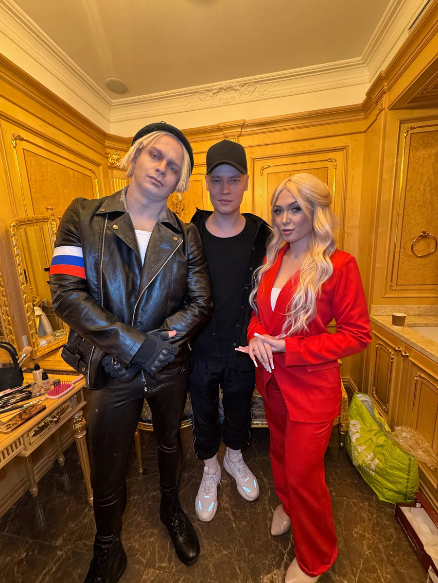     Никита Сорокин и Лилу Урюпина с Shaman. Фото: Инстаграм (запрещён в РФ) @sorokin_ro @mint_lilu_