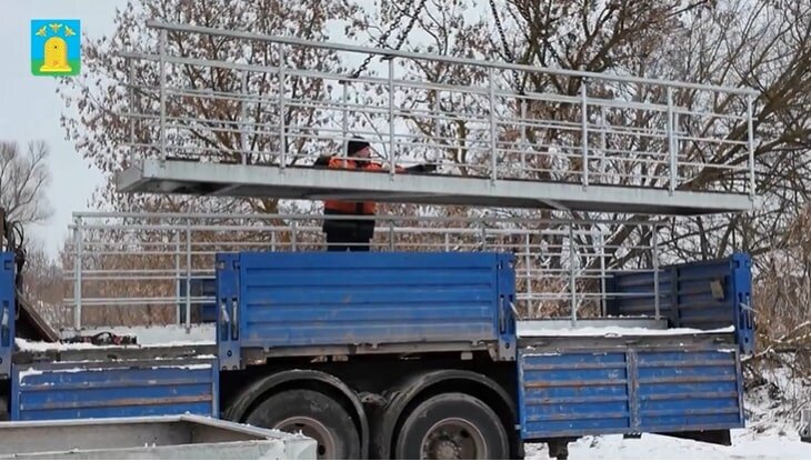 Конструкции осмотрят на предмет дефектов и отложат до весны