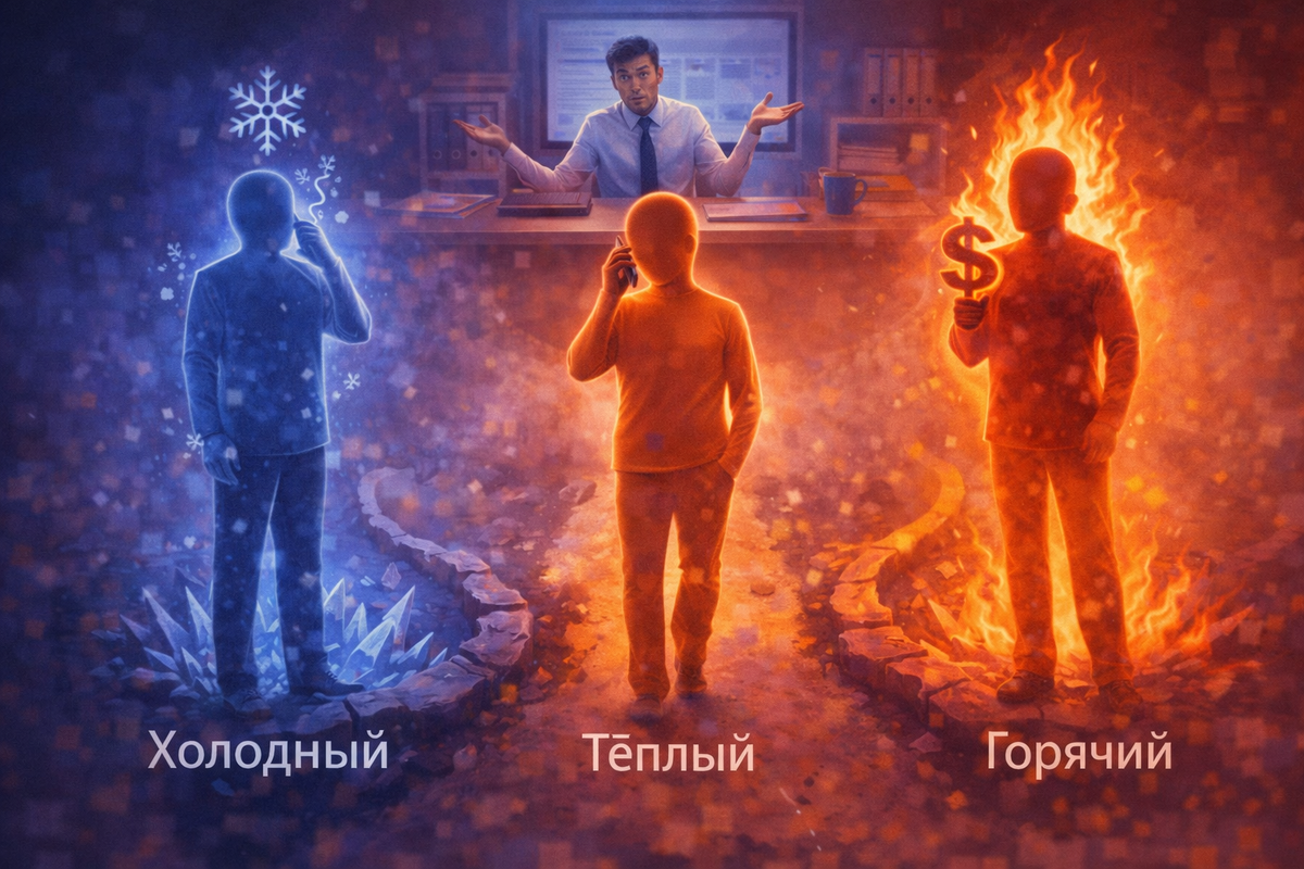 Лиды отличаются не качеством людей, а стадией принятия решения.