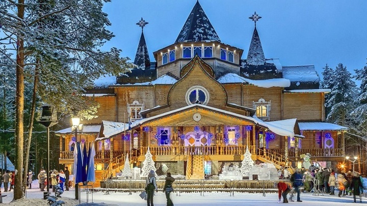 Резиденция Деда Мороза. Фото с сайта dompressy.by