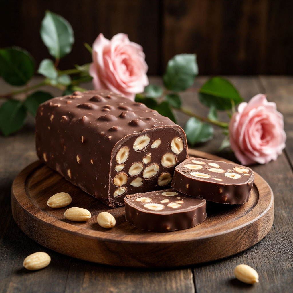 🍫 Шоколадная колбаска из печенья с солёным арахисом: сладкий рецепт из «золотого фонда» советской кулинарии 🍫