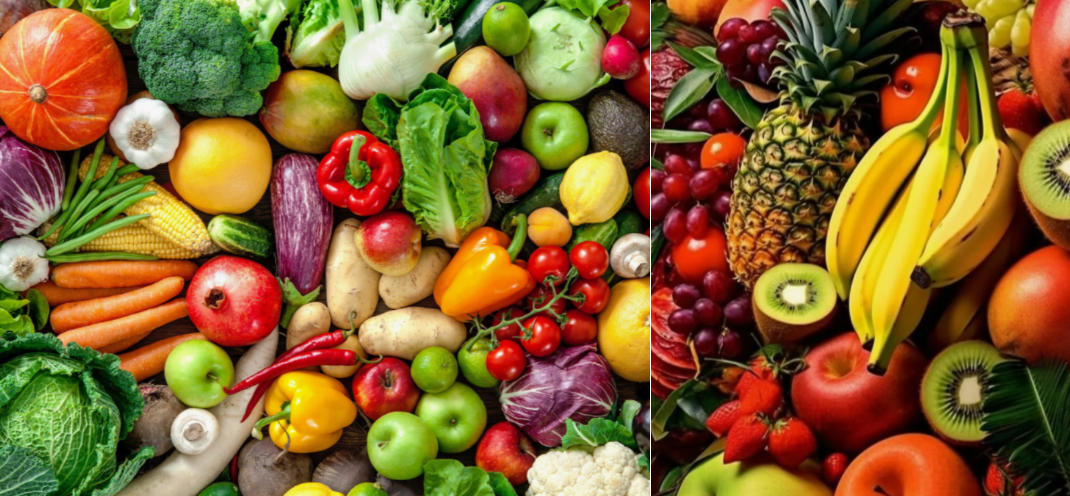 коллаж автора, просто красиво и вкусненько