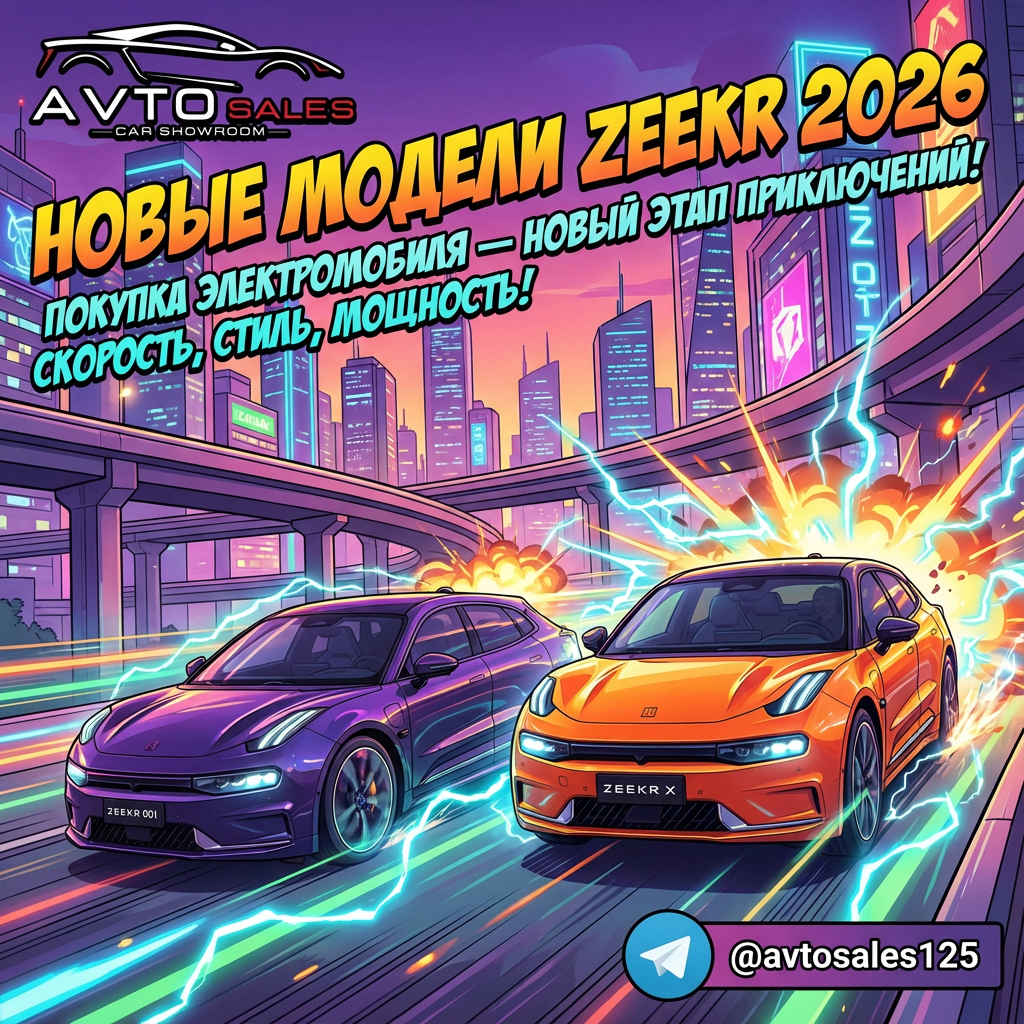    Новые электромобили Zeekr 2026: мощность, зарядка и гайд по покупке Авто Сейлс