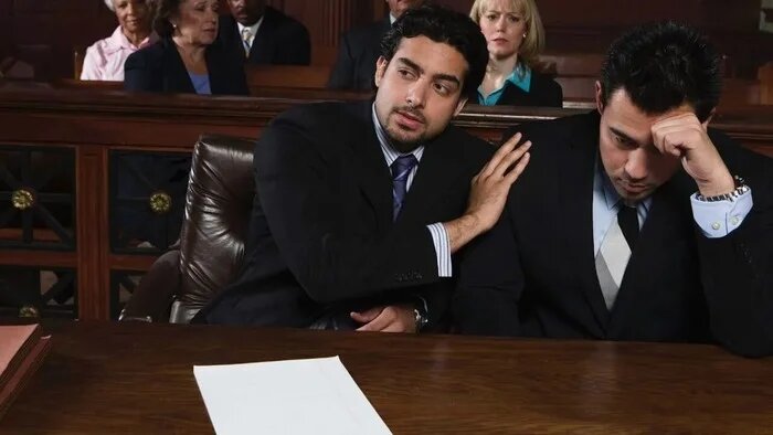 Судебное заседание с доверителем