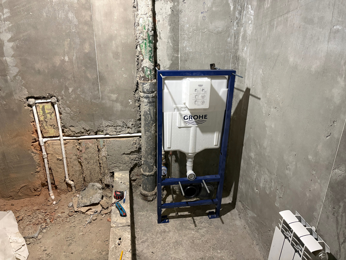 Инсталляция для унитаза 