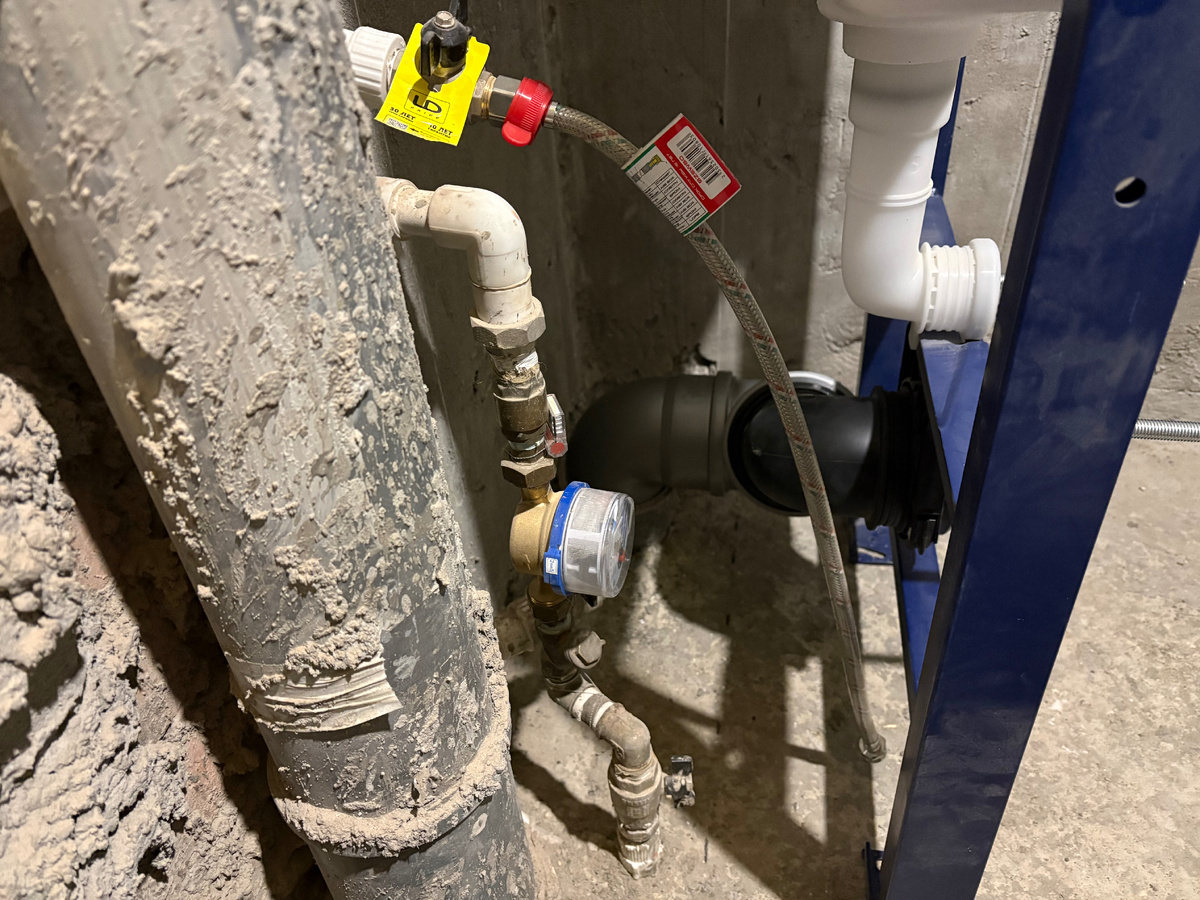 Кривая разводка водопровода 