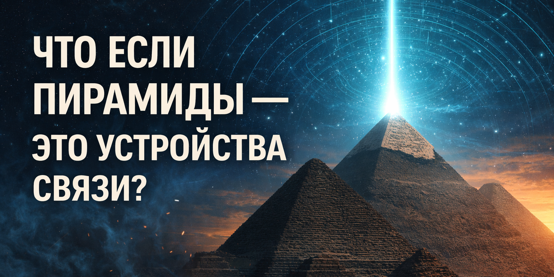 Что если пирамиды - это устройства связи?