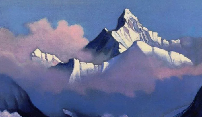 Из серии "Гималаи" Н. Рерих