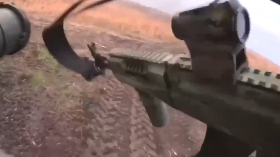 Эпизод боя армейского спецназа России. Варваровка в Запорожской области 