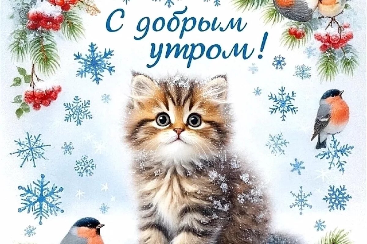    Доброе зимнее утро – 2025.