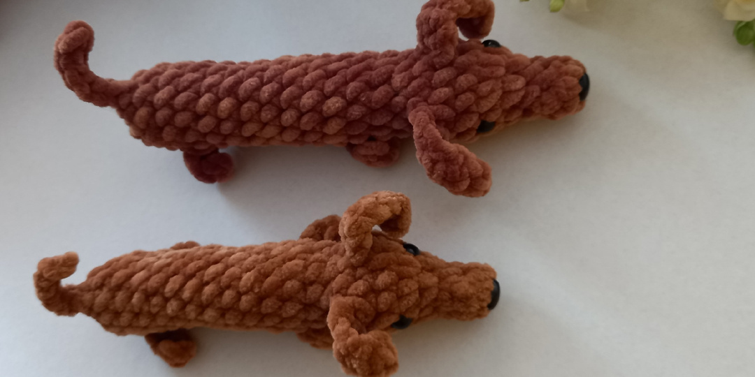 Бесплатный мастер-класс такса крючком