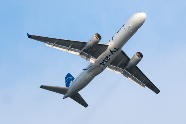    Ту-214 в деловом варианте эксперты называют джетом для специфической ниши.   
Фото: «БИЗНЕС Online»