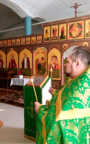 В день празднования памяти святого 