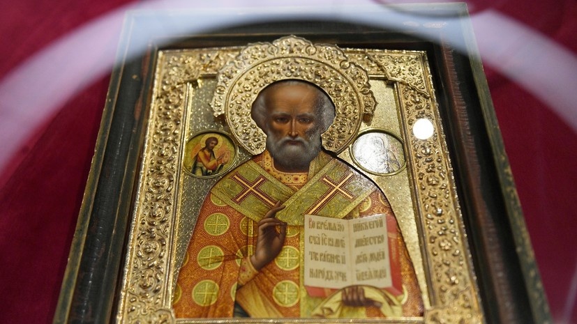    Икона «Святитель Николай Чудотворец» РИА Новости Владимир Вяткин