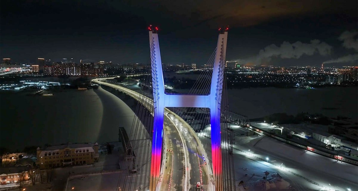 Открытие нового моста в Новосибирске (декабрь 2025 года)