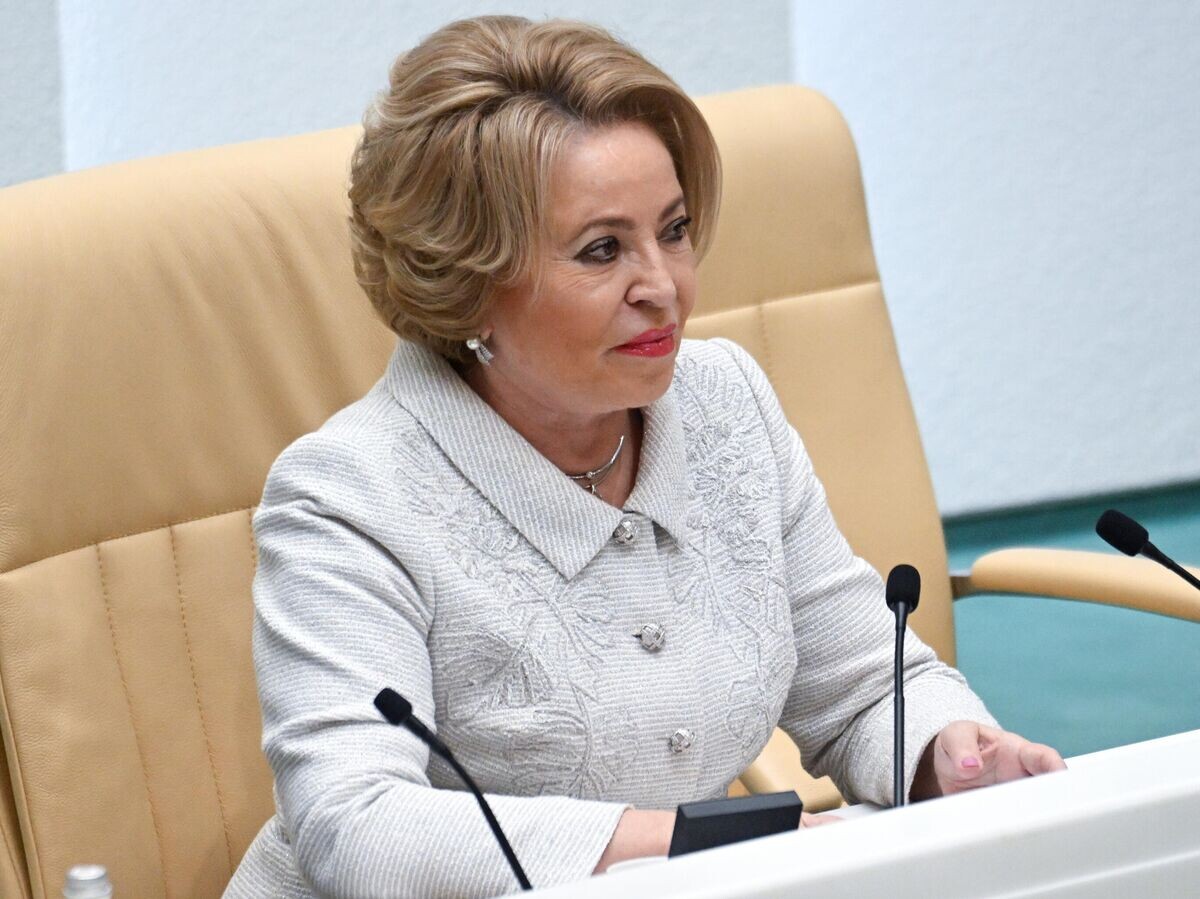    Председатель Совета Федерации Валентина Матвиенко | © РИА Новости / Михаил Воскресенский