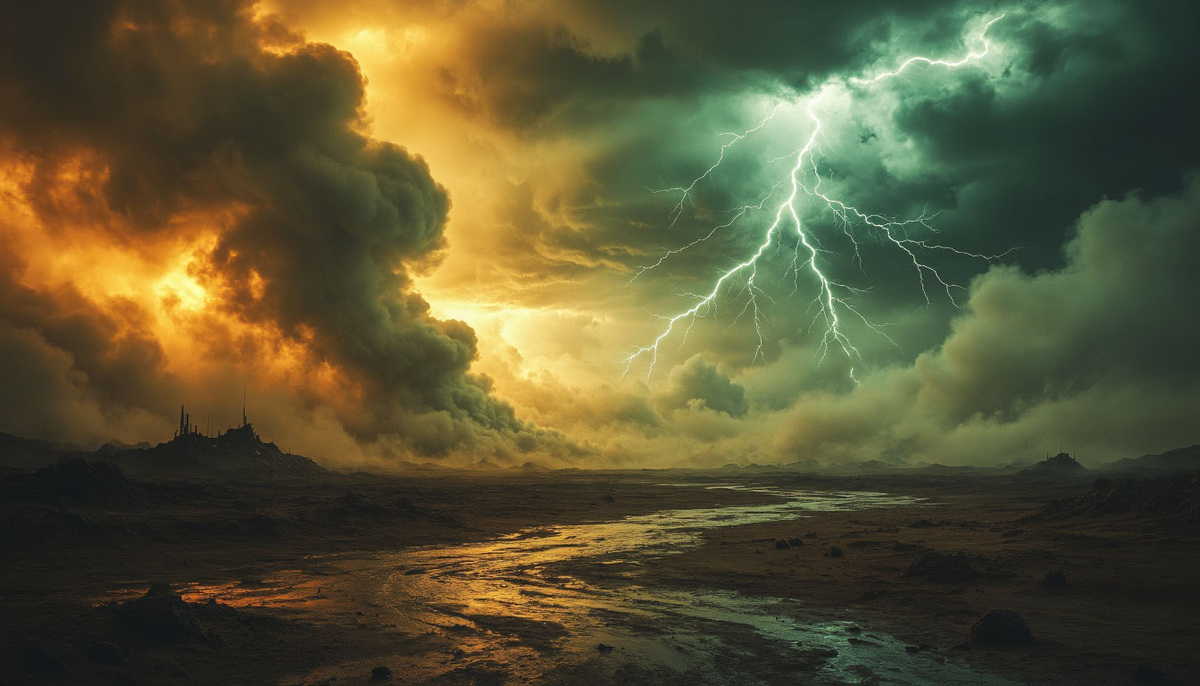 Так может выглядеть поверхность планеты Ксанта