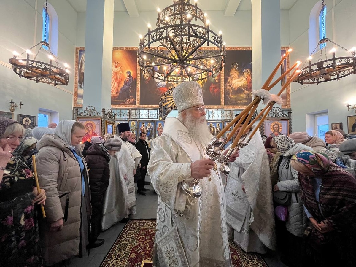    На Ключевой в Петрозаводске освятили первый в районе храм© Информационный отдел Петрозаводской и Карельской епархии РПЦ