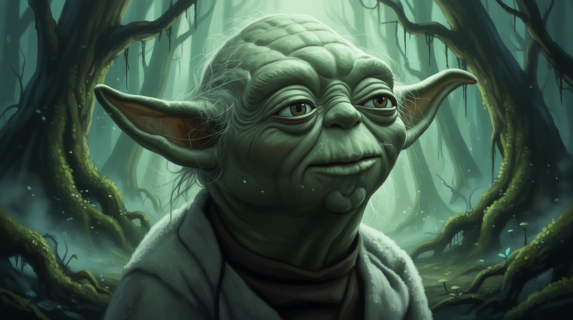 Магистр Йода (Фан-арт)