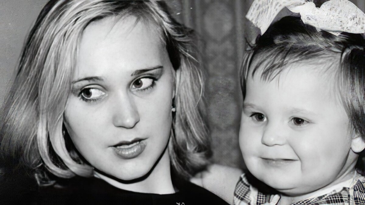 Маленькая Пелагея с мамой