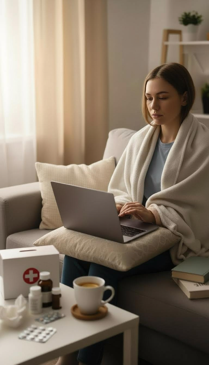 Самозанятый, который раньше оставался без дохода во время болезни, получает новую защиту.