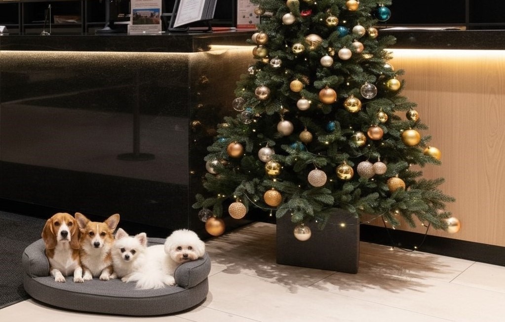 лобби апарт-отеля YES Marata